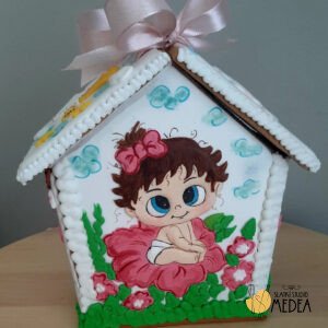 poklon medena kucica za rodjenje bebe